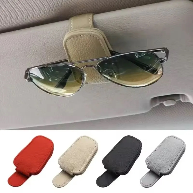 Magnetic Leather Sunglasses Holder 6