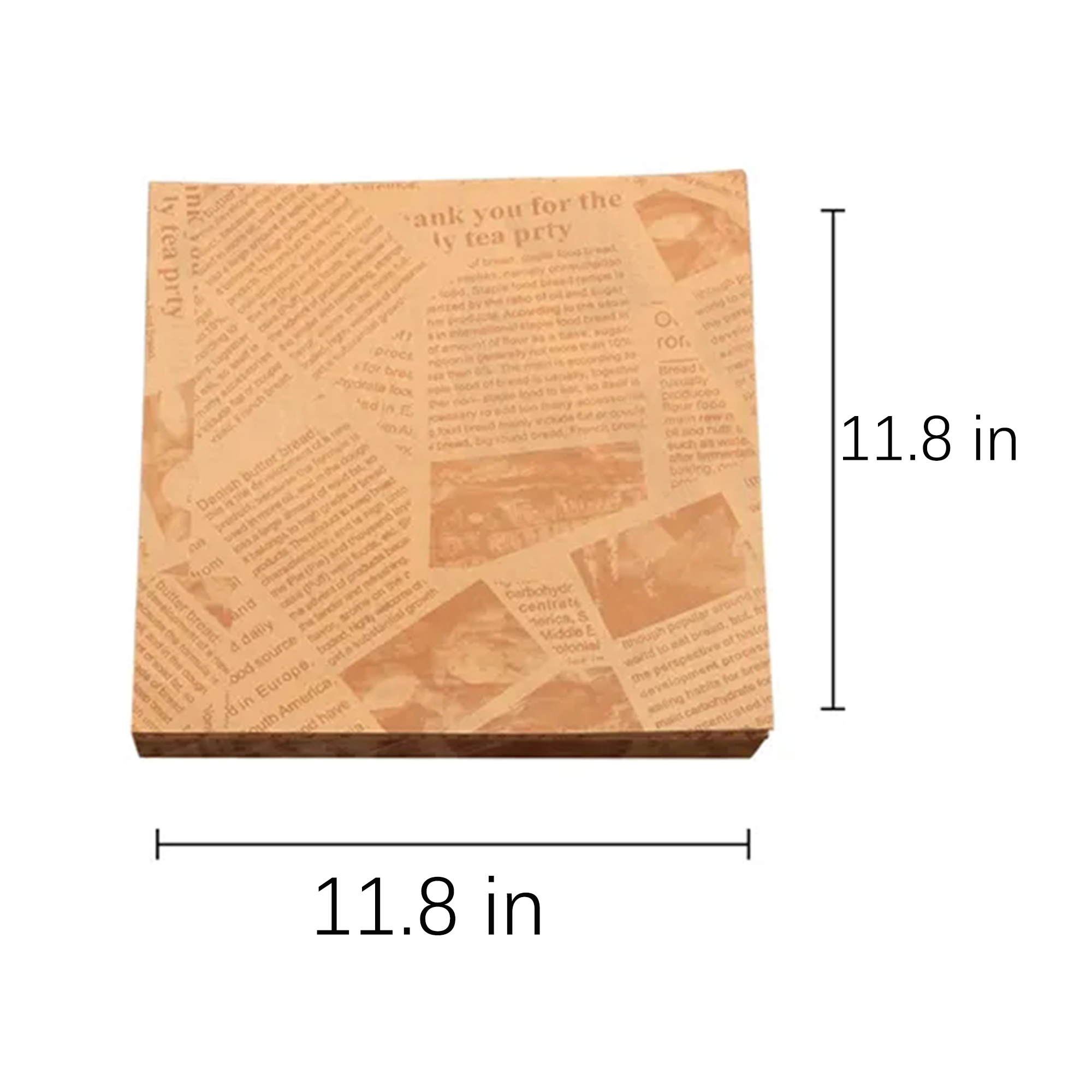 Hamburger Wrapping Paper 3