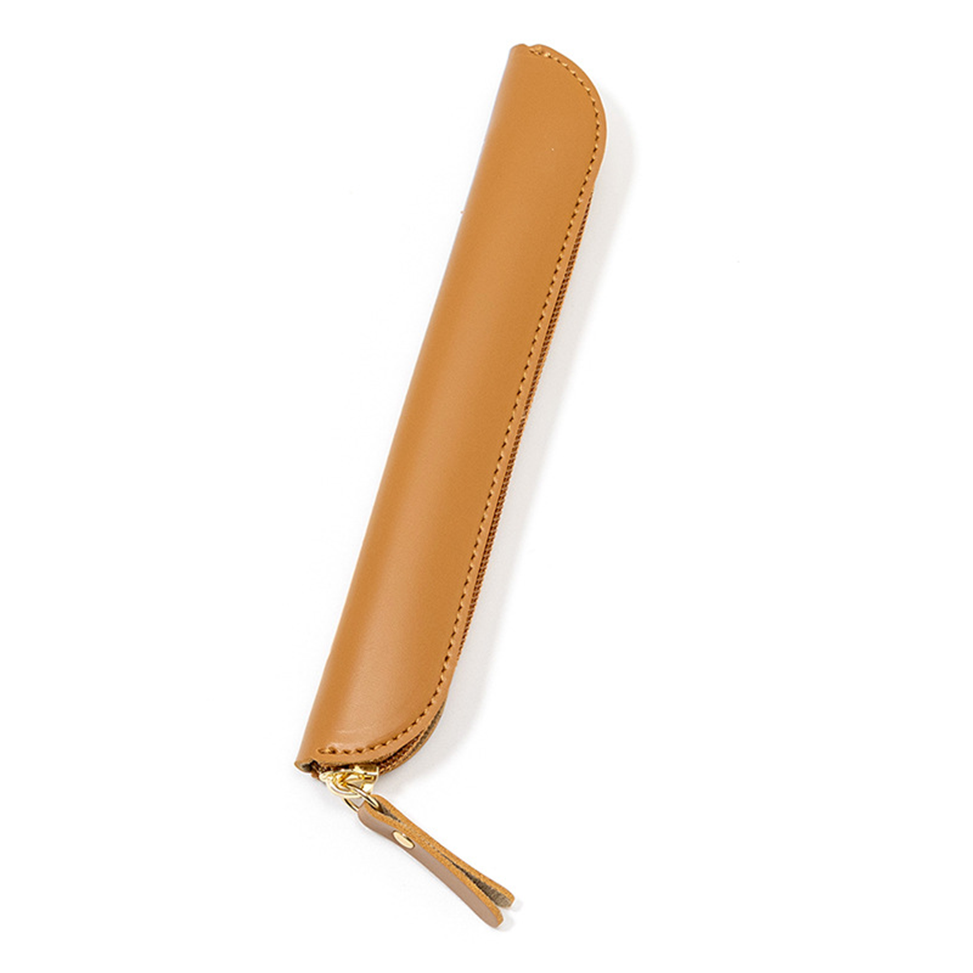 Solid Color Minimalist Leather Pen Case 9