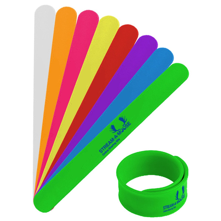 Silicone Slap Wristband/bracelet 2