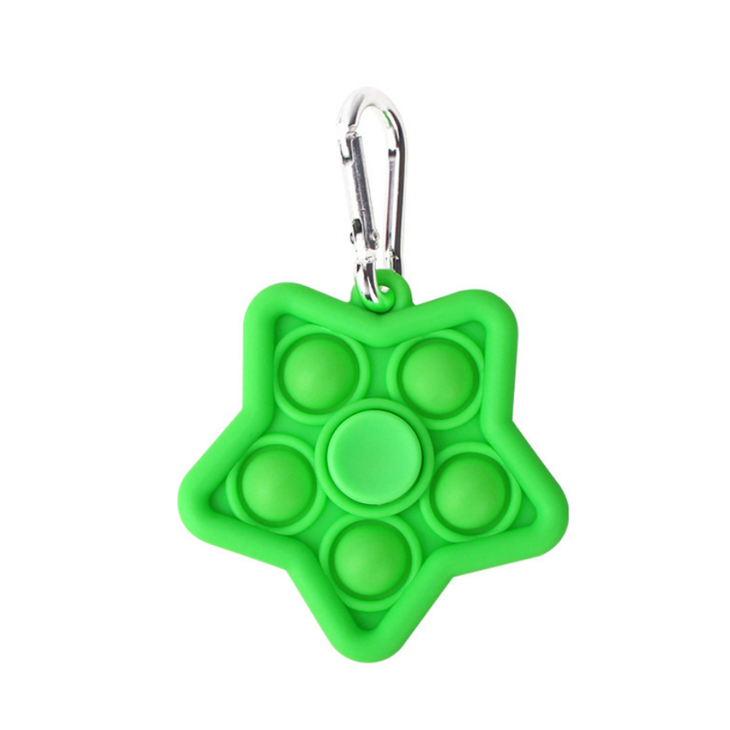 Multi Color Star Shape Silicone Finger Fidget Spinner 4