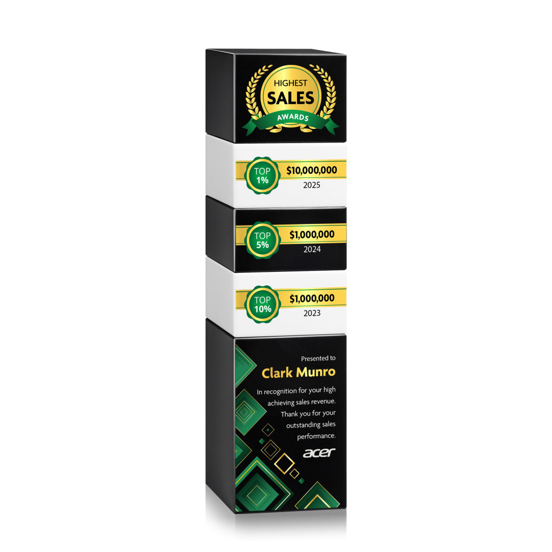 Tofino Stacker VividPrint™ Award - Black 17