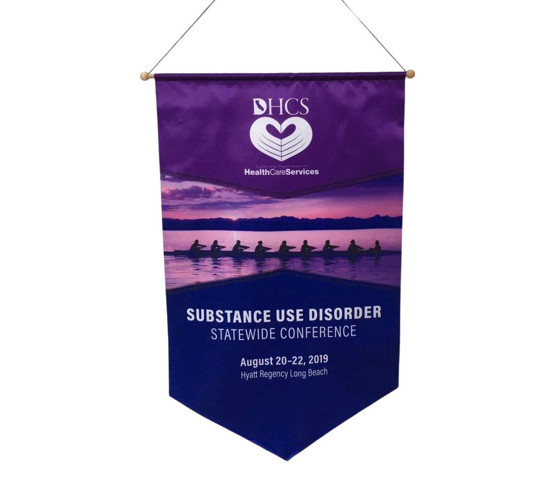 Podium Banner - Satin Poly Wall and Club 1