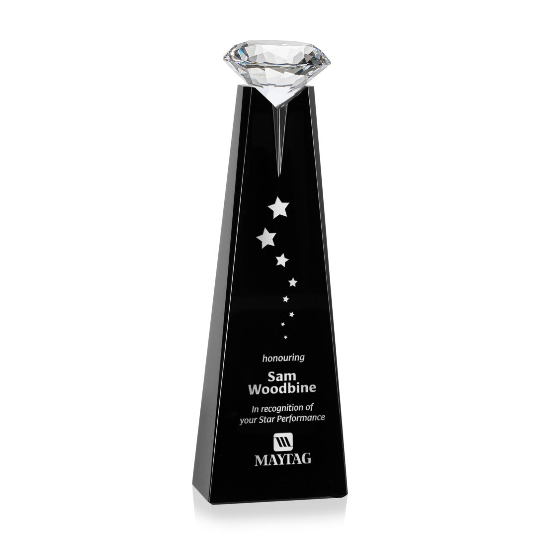 Alicia Gemstone Award - Black/Diamond 5