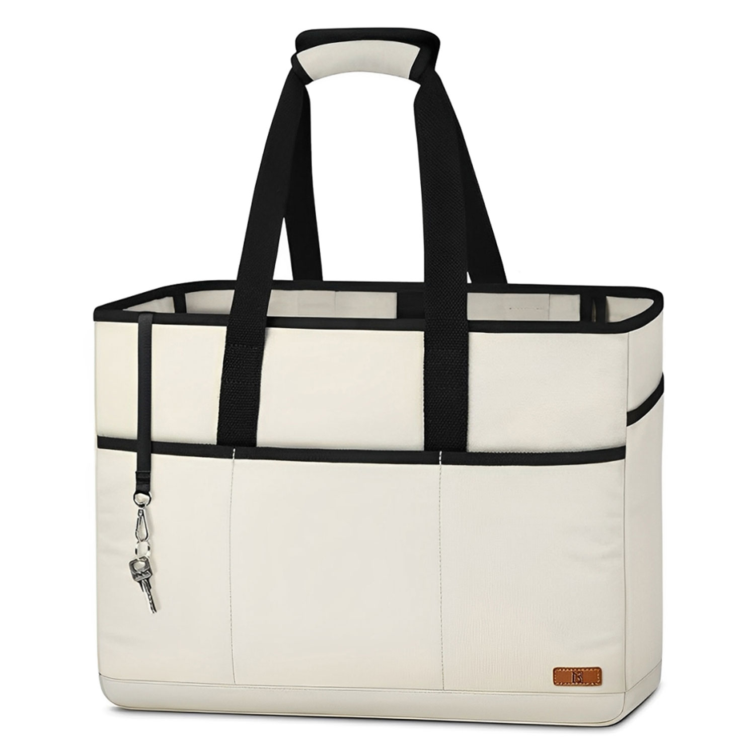 Portable Large Capacity Beach Tote Bag For Women, custom tote bag with logo imprint 4