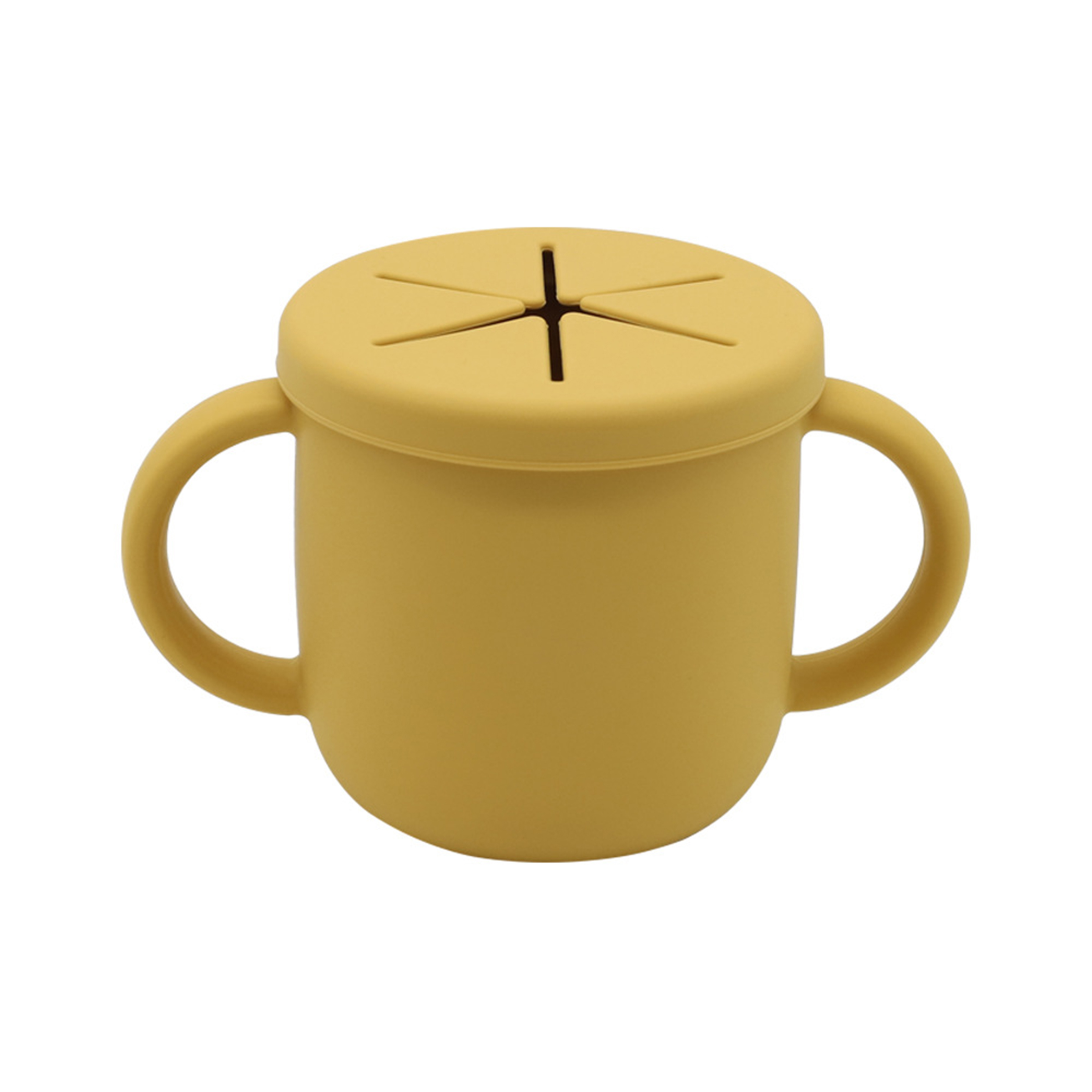Silicone Anti Fall Portable Children's Snack Cup 8
