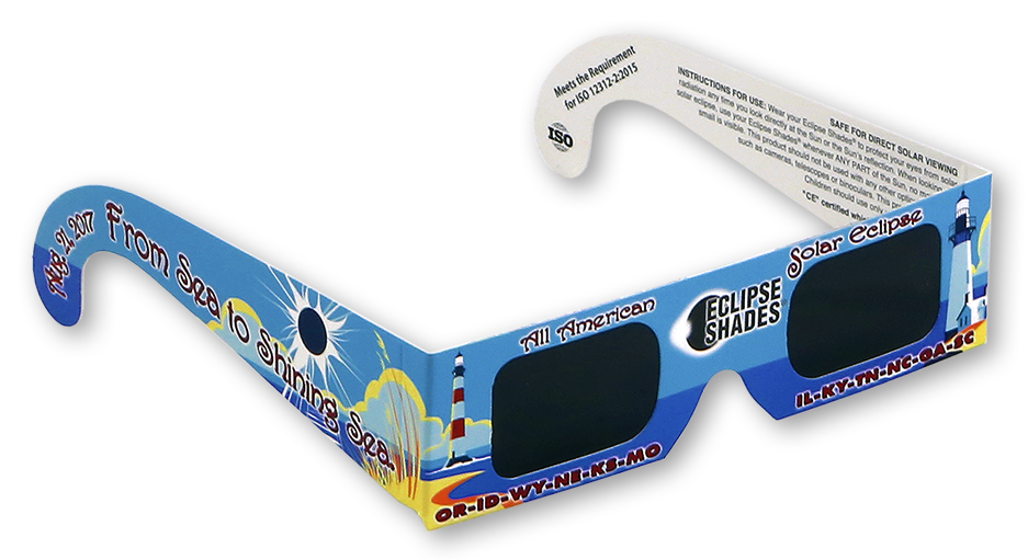 Eclipse Glasses - Safe Solar Eclipse Viewers - Custom Imprint 1