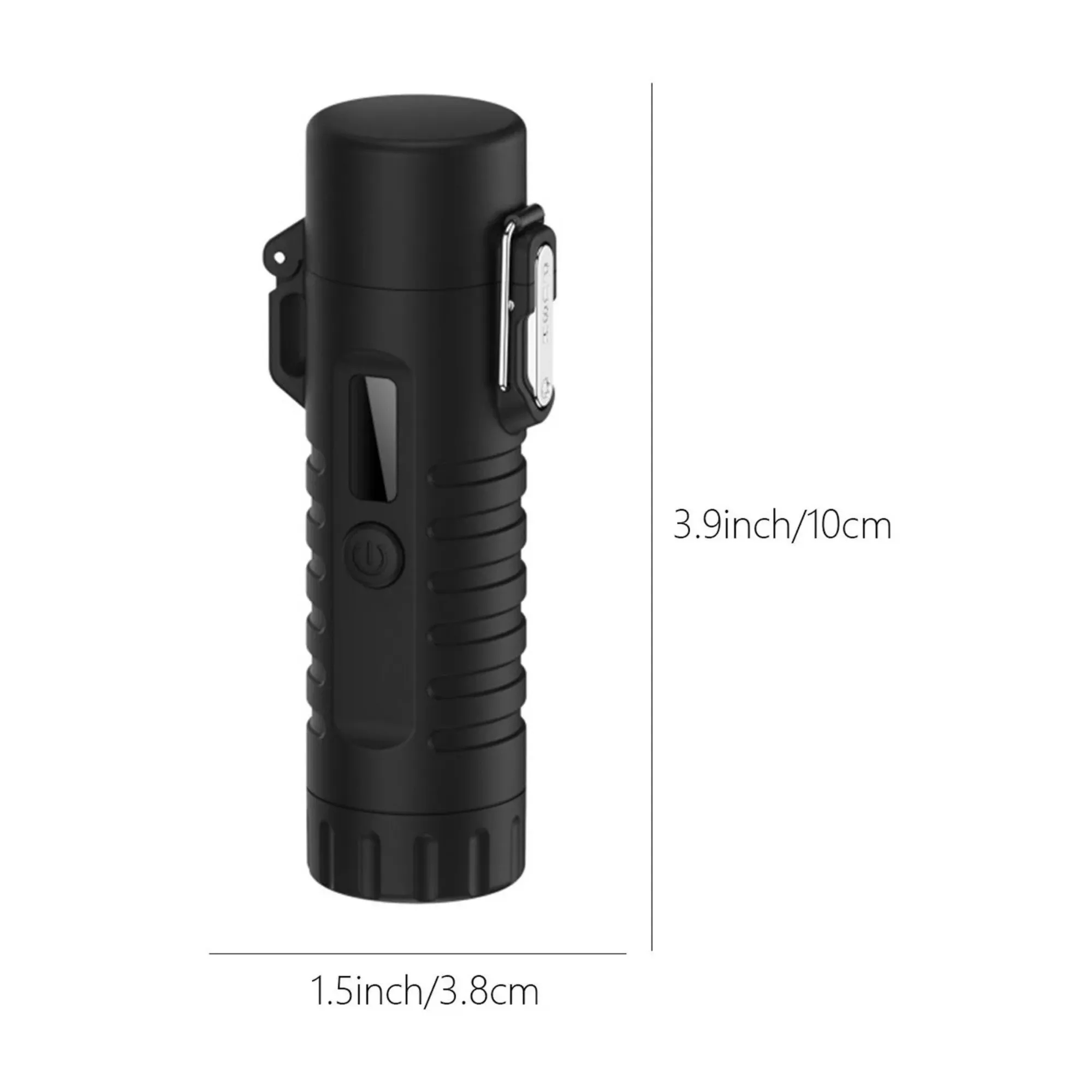 Rechargeable Arc Lighter with Flashlight & Compass 4