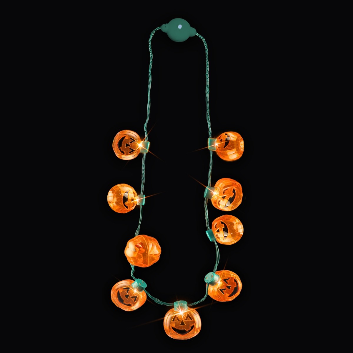 Pumpkin LED Necklace 4