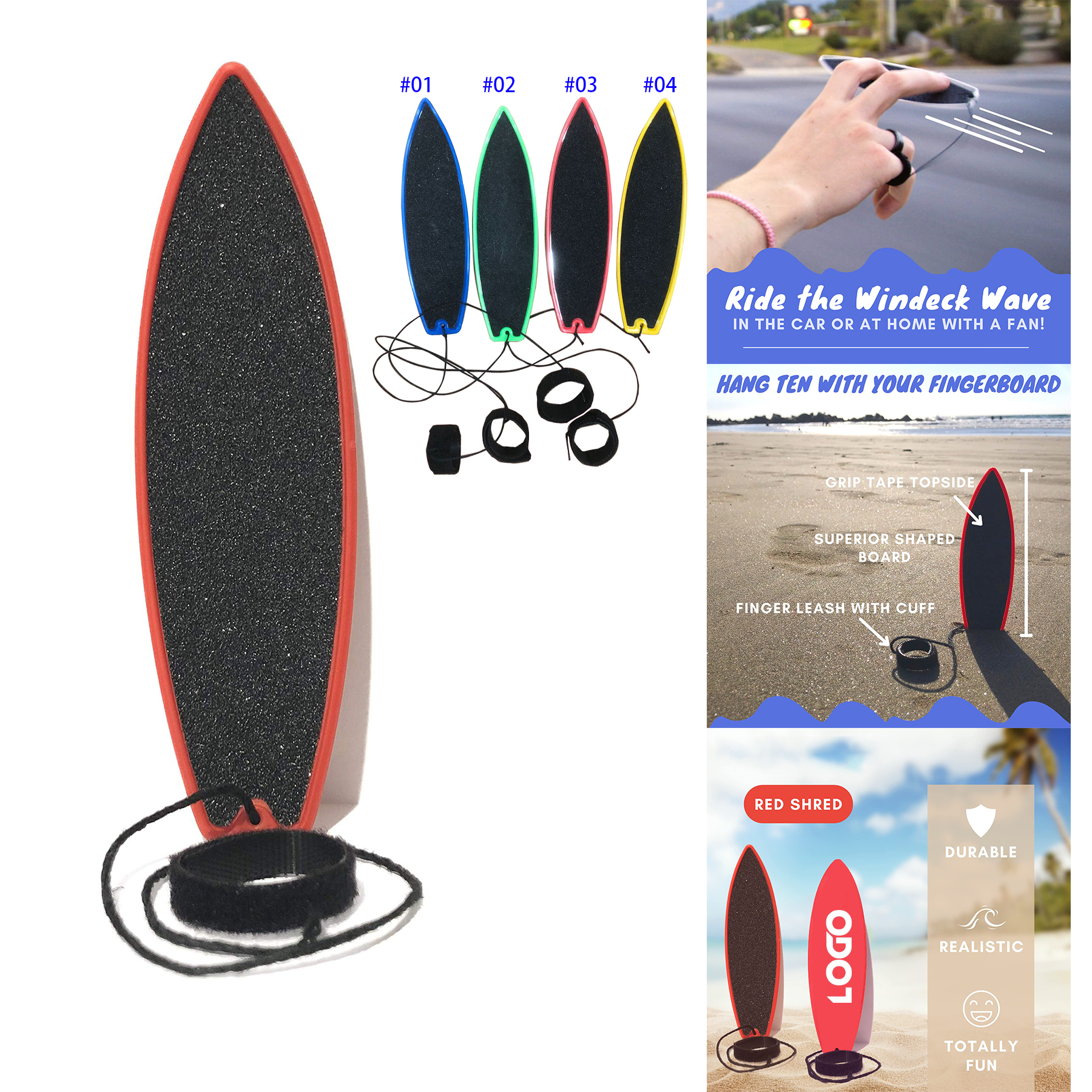 Finger Surfboard 2