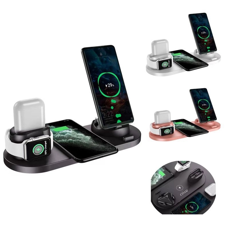 6 In 1 Multifunctional Wireless Charger Stand 6