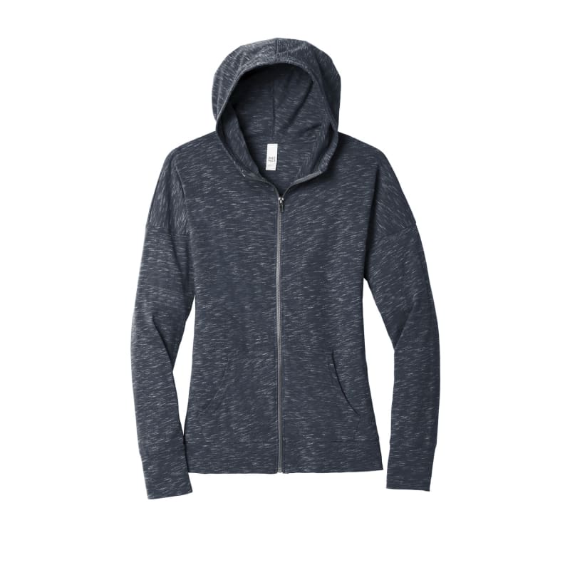 District Women's Medal Full-Zip Hoodie., custom hoodie or sweatshirt with logo imprint 19
