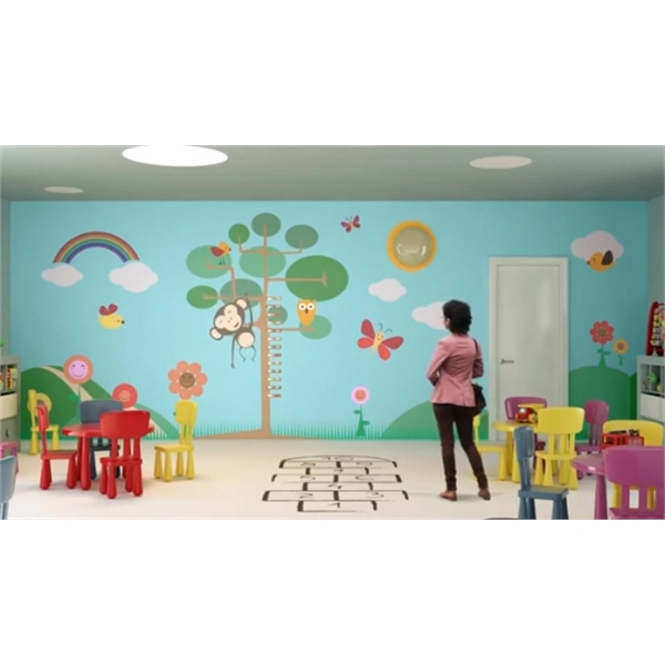 Custom printed wall paper 1