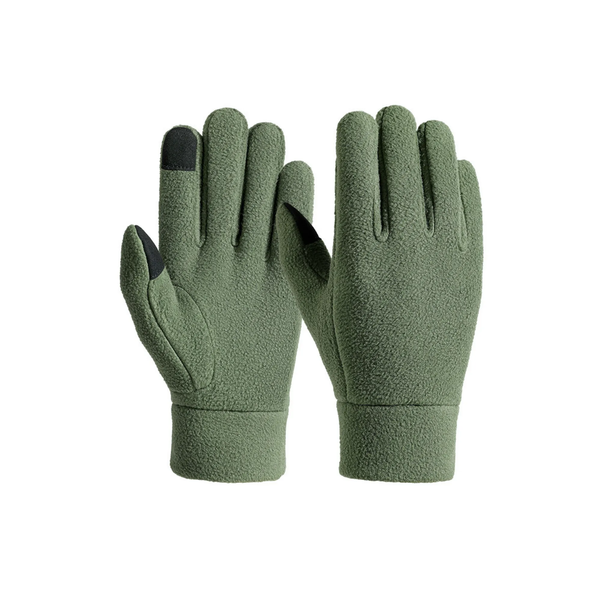 Non - Slip Touchscreen Fleece - Lined Polar Fleece Gloves 3