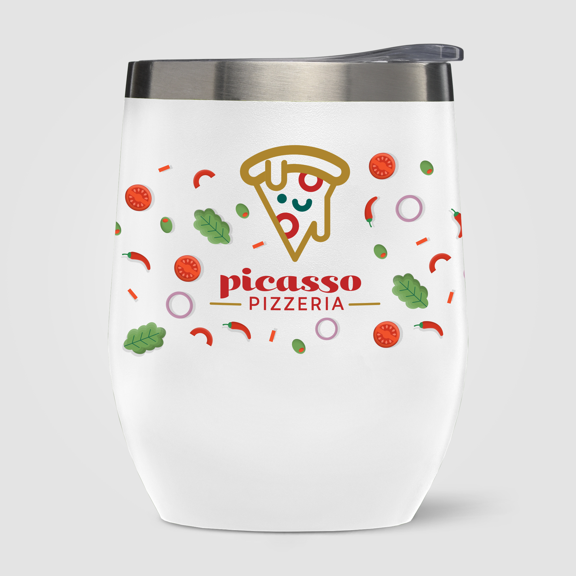 Escape - 11 oz. Double-Wall Stainless Wine Cup 46