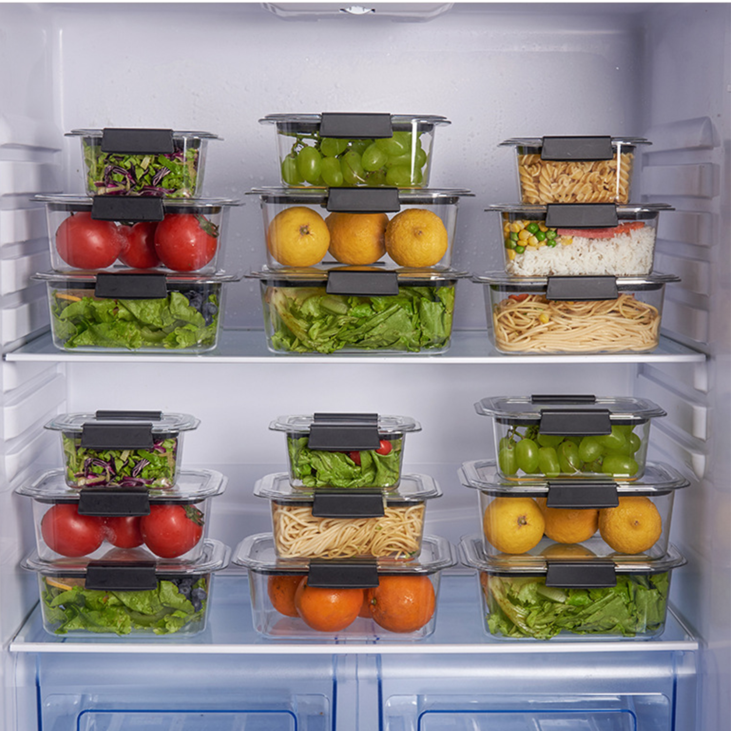 Plastic Durable Meal Prep Containers With Customizable Design 3