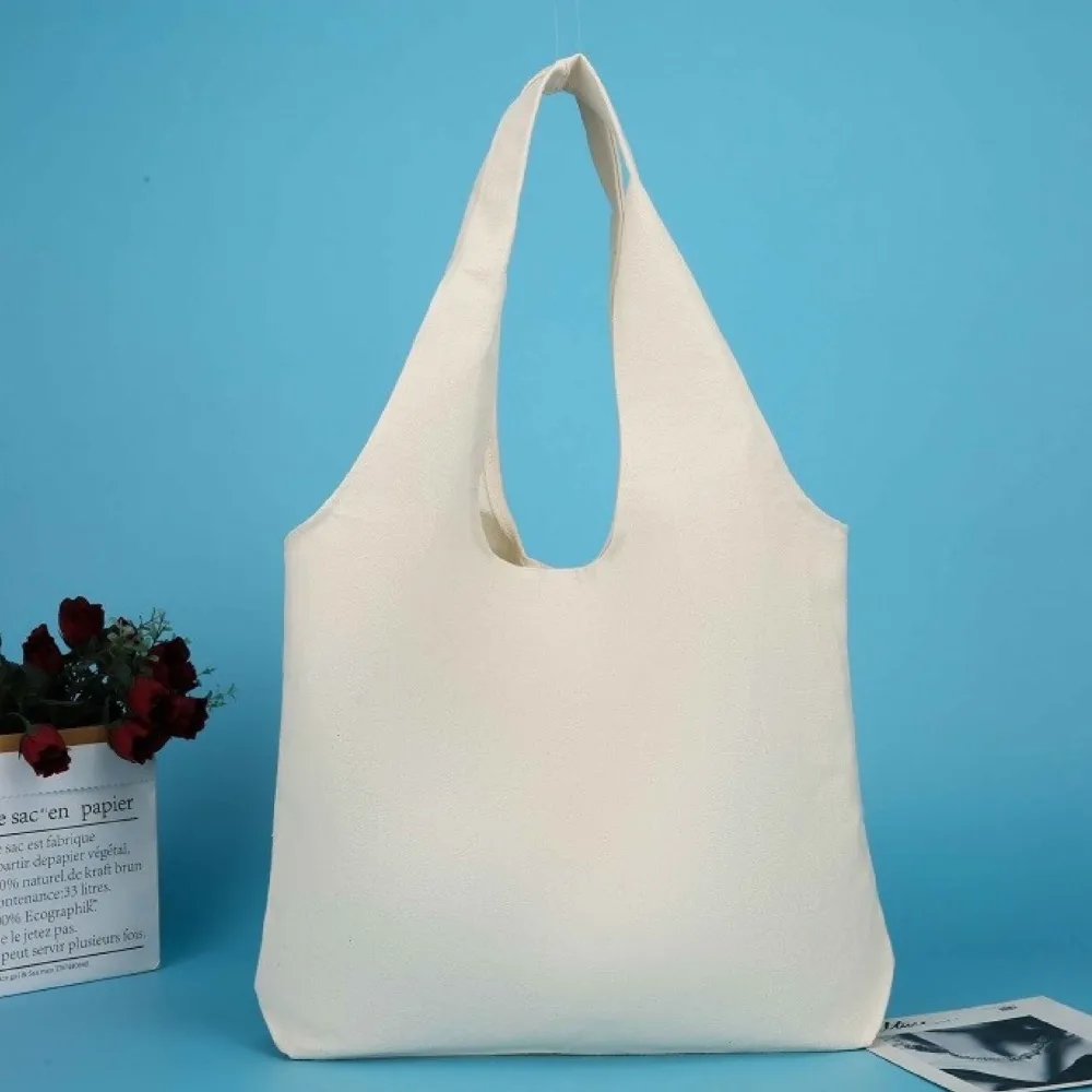 Durable Canvas Tote with Zipper Pocket 6