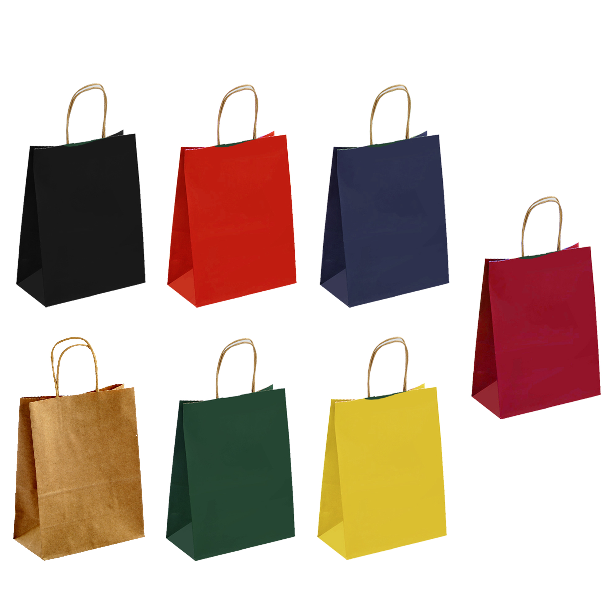Eco Kraft Paper Bags Customizable 3