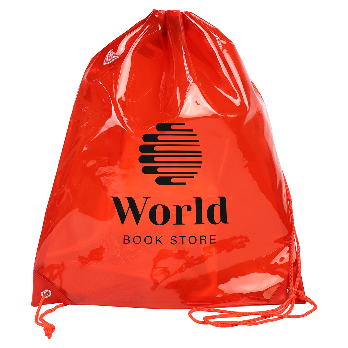 Diamond Clear TPU Drawstring Backpack 24