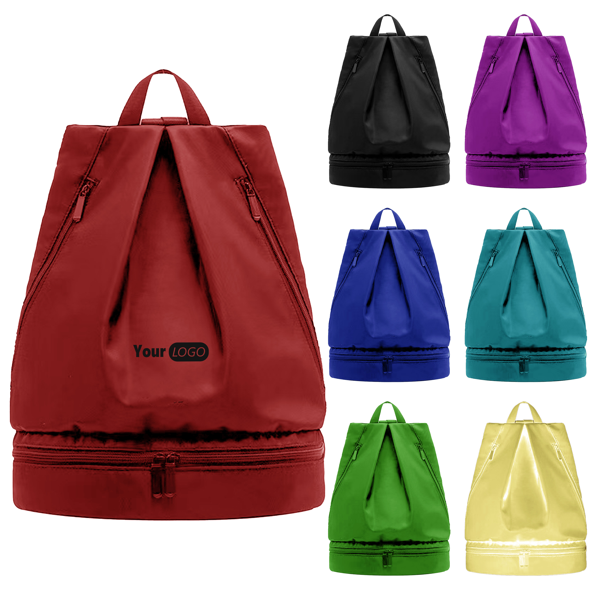 Polyester Customizable Gym And Swimming Bag 2