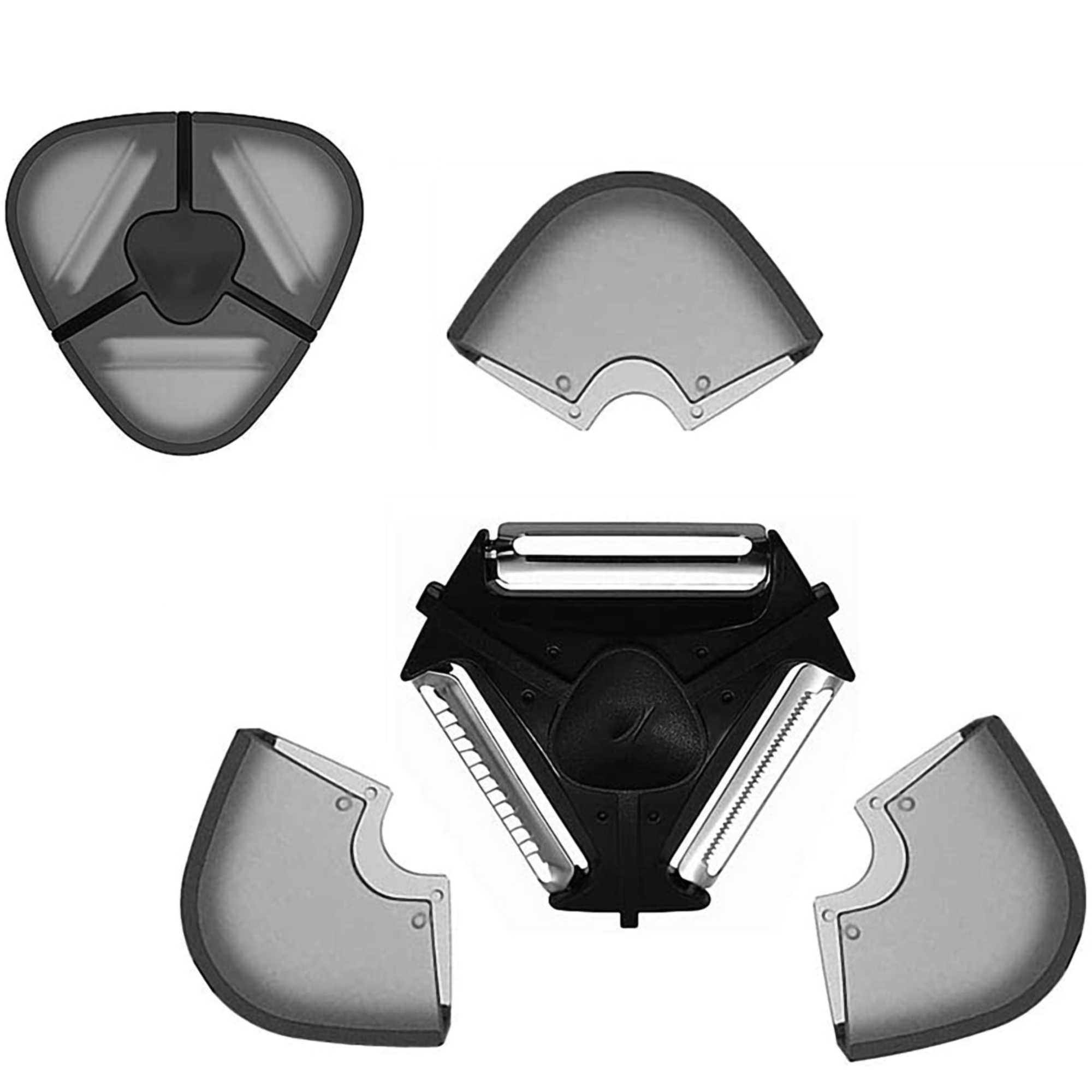 Triple Function Plastic Vegetable Peeler 5