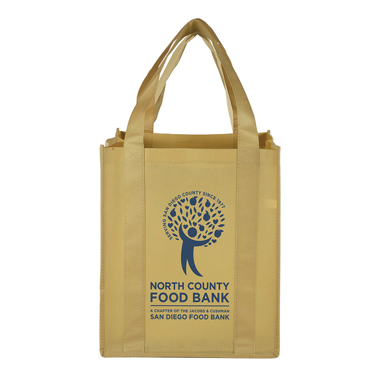 13"W x 15"H x 10"Gusset -"SUPER MEGA" Grocery Shopping Tote Bag 23