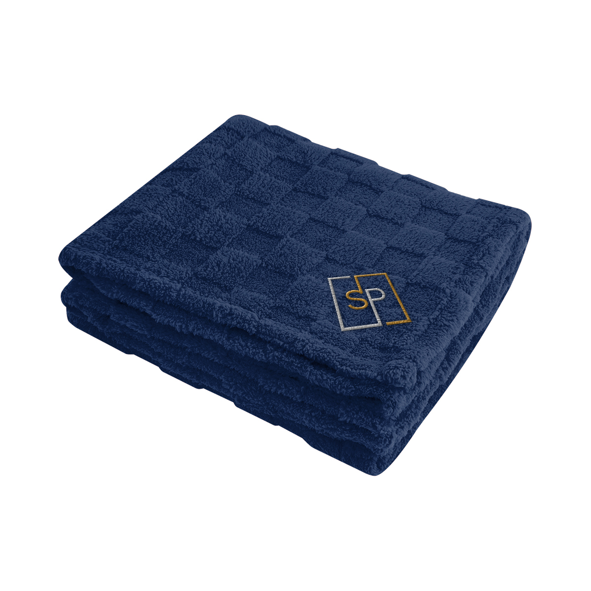rPET Checkered Sherpa Blanket 13