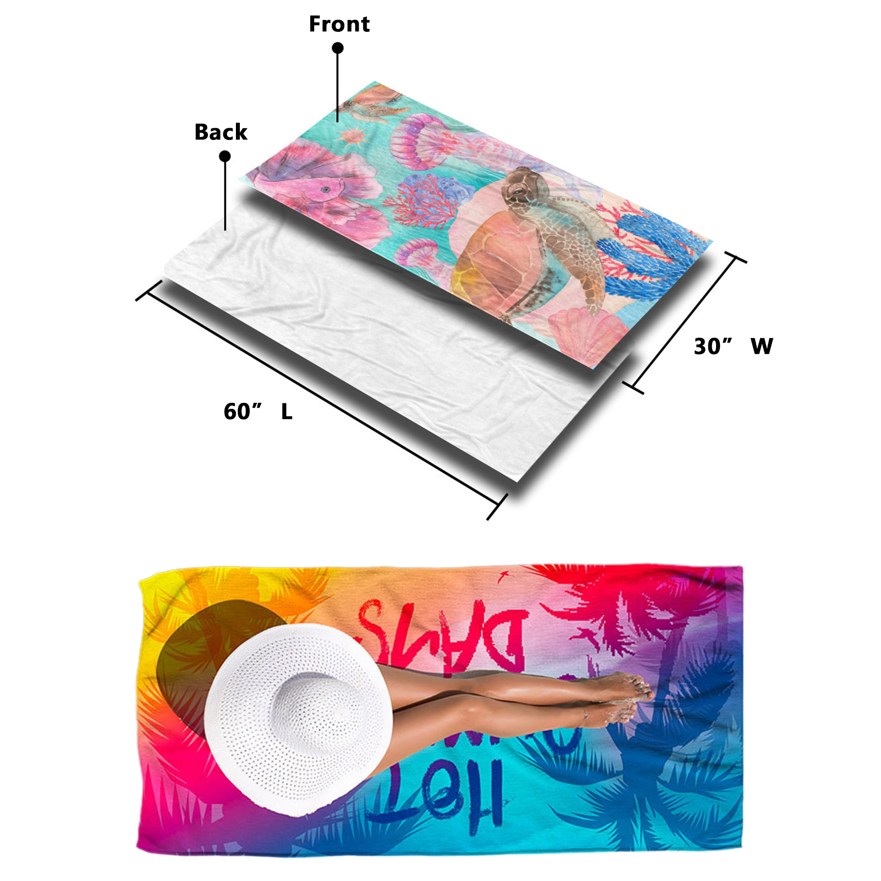 Microfiber Beach Towel 1