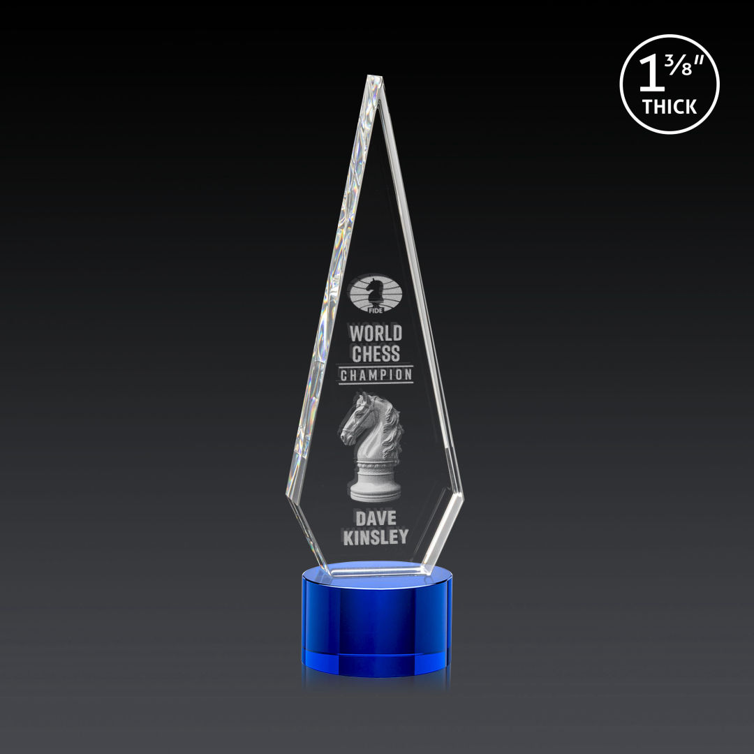 Springfield 3D Award on Marvel Base - Blue 9