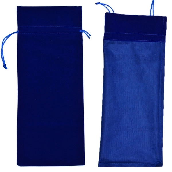 Velvet Wine Bottle Bag with Drawstring 8