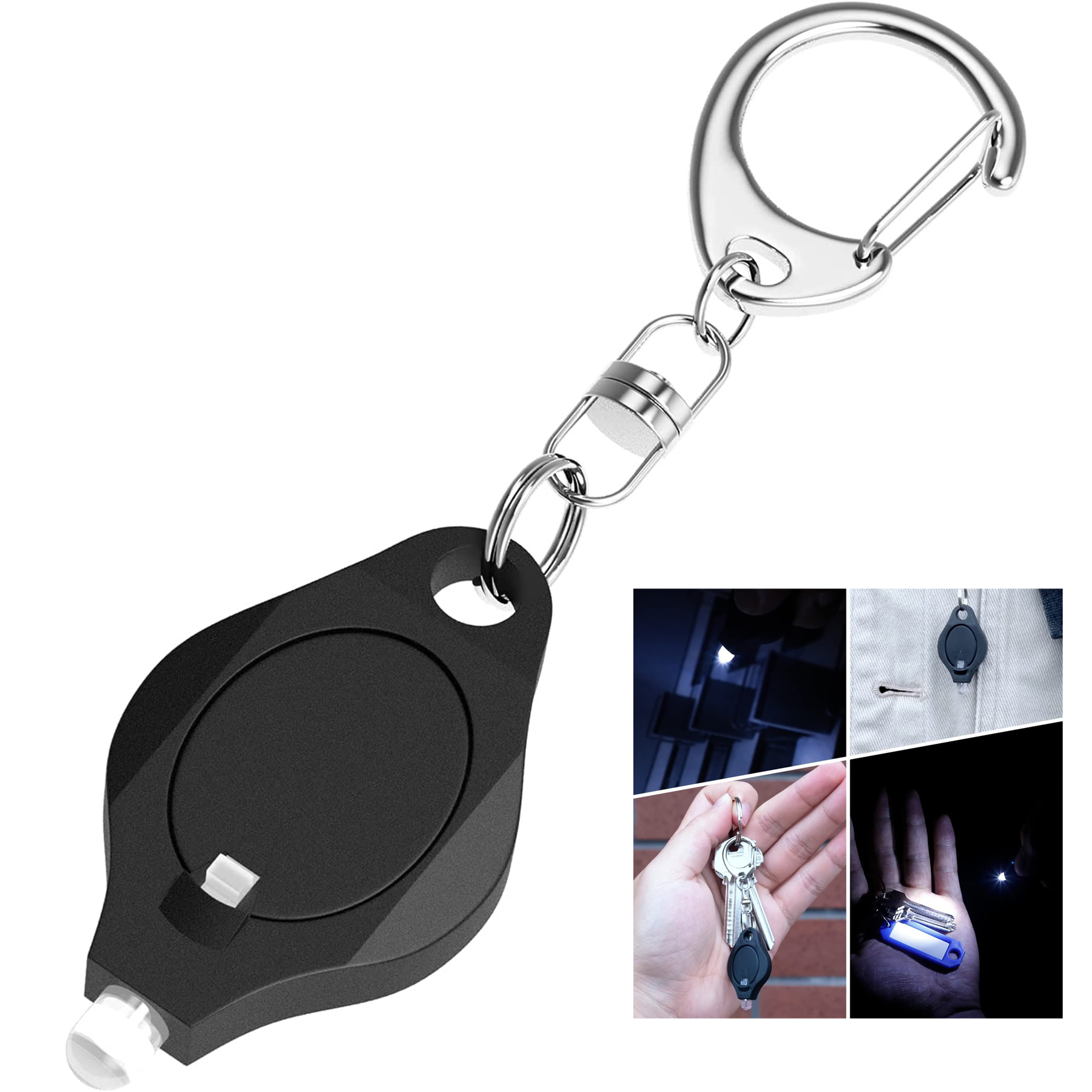 Mini LED Keychain Flashlight