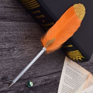 Glitter Powder Feather Pen 14