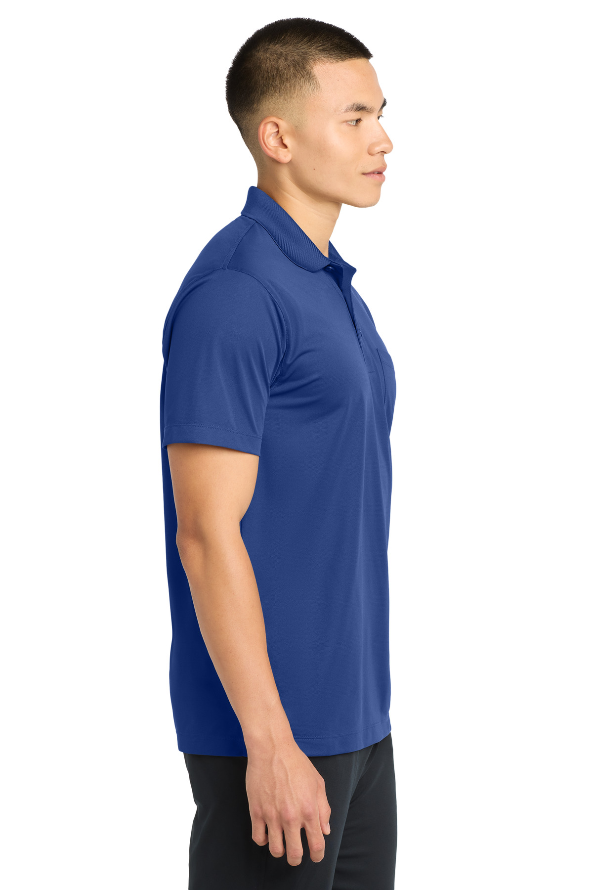 Sport-Tek Micropique Sport-Wick Pocket Polo. ST651 14