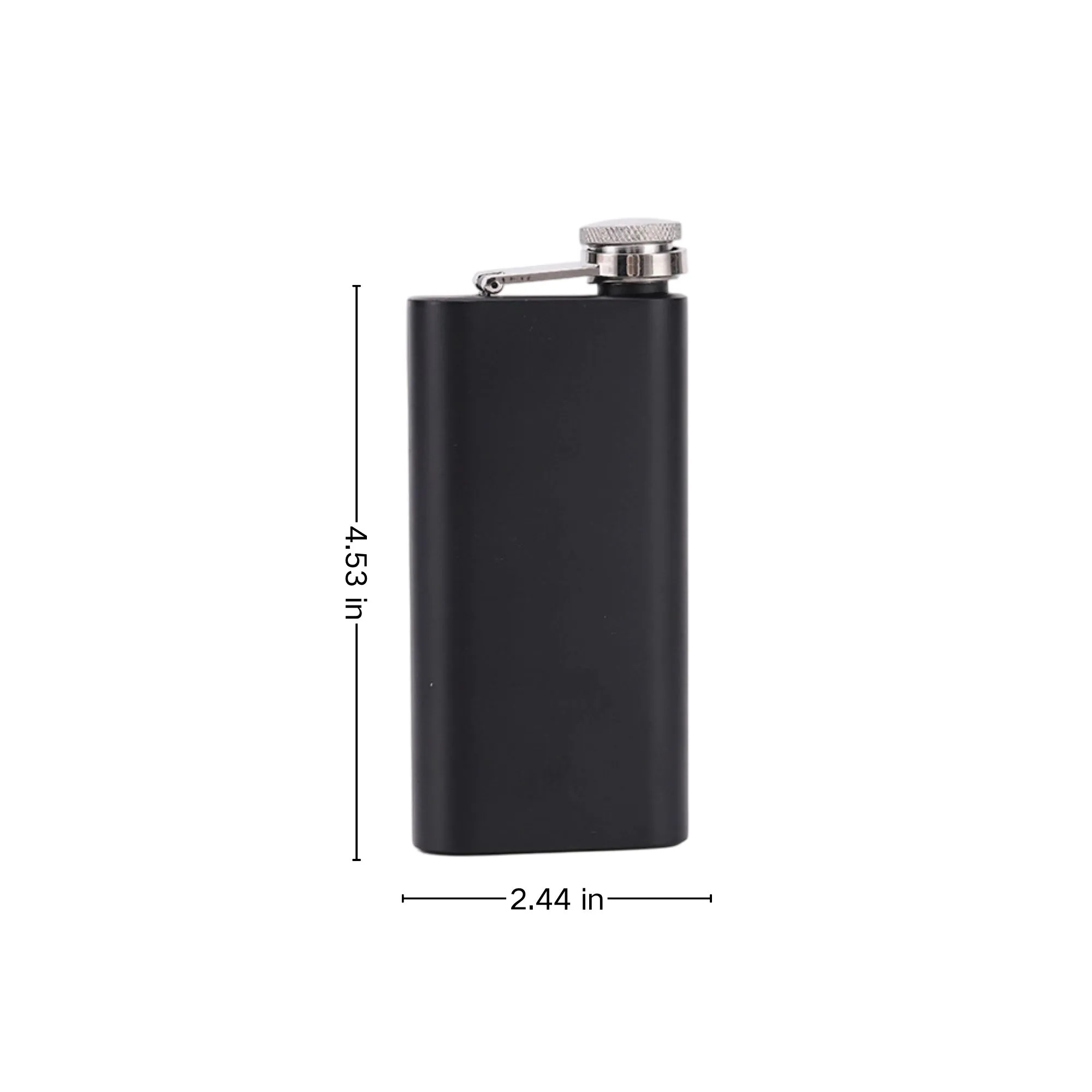 Stainless Steel Portable Pocket Flask 3