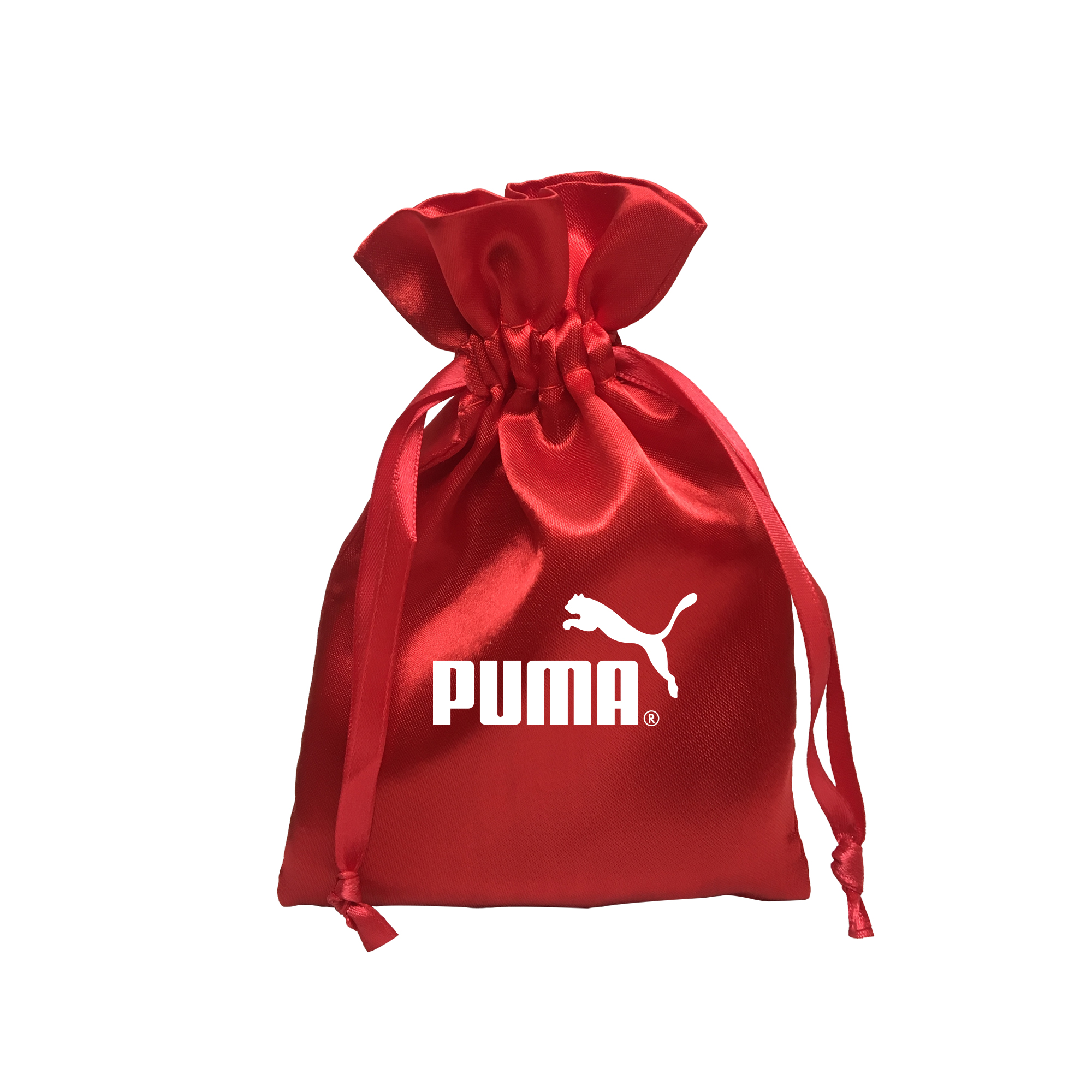Medium Trendy Satin Drawstring Pouch 6