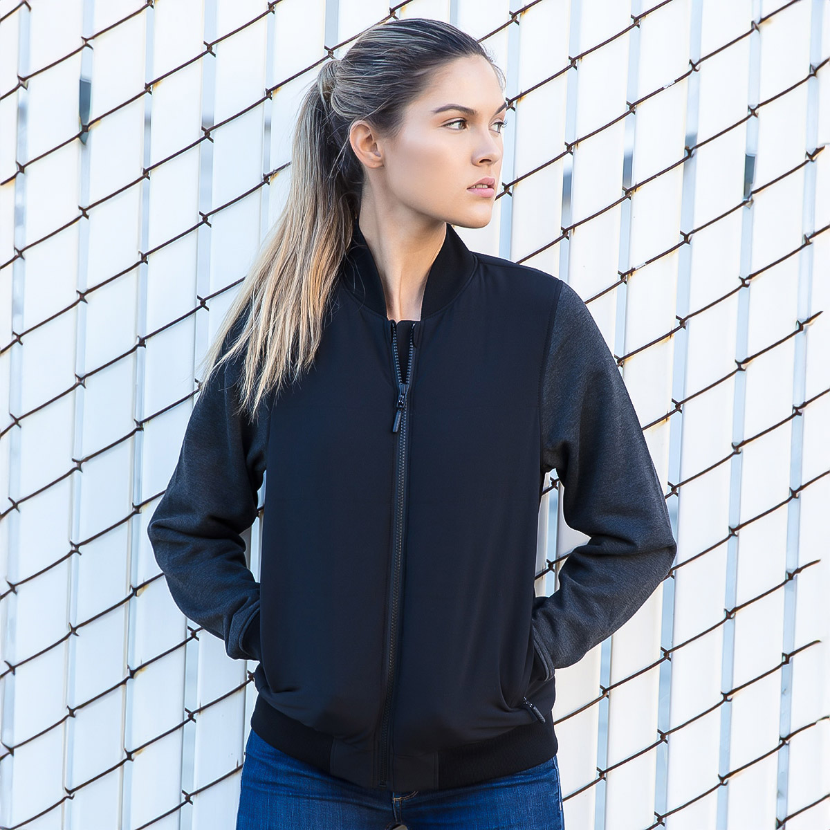 Ladies' Brooklyn Bomber Jacket 2
