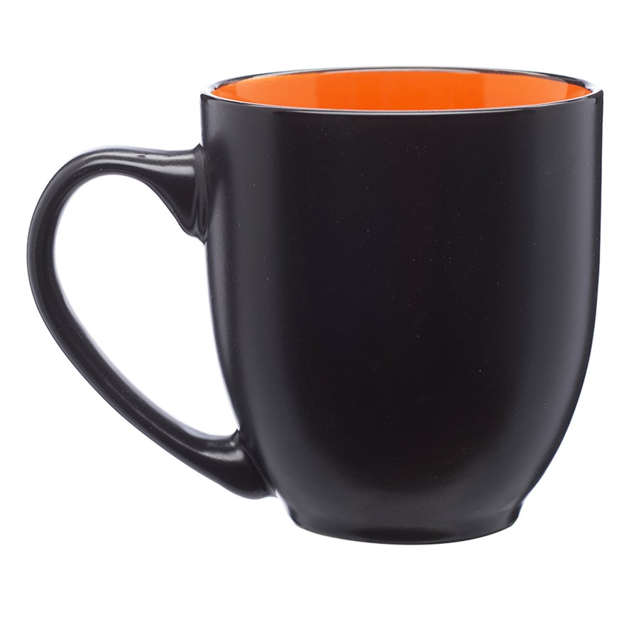 Two-Tone Bistro Style Ceramic Mug, 16 oz. 25