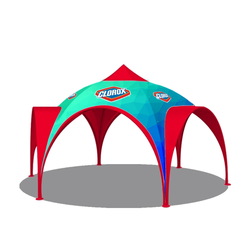 Action Tent Arch Dome Tent 20' Dia. with Standard Side Wall x 4 1