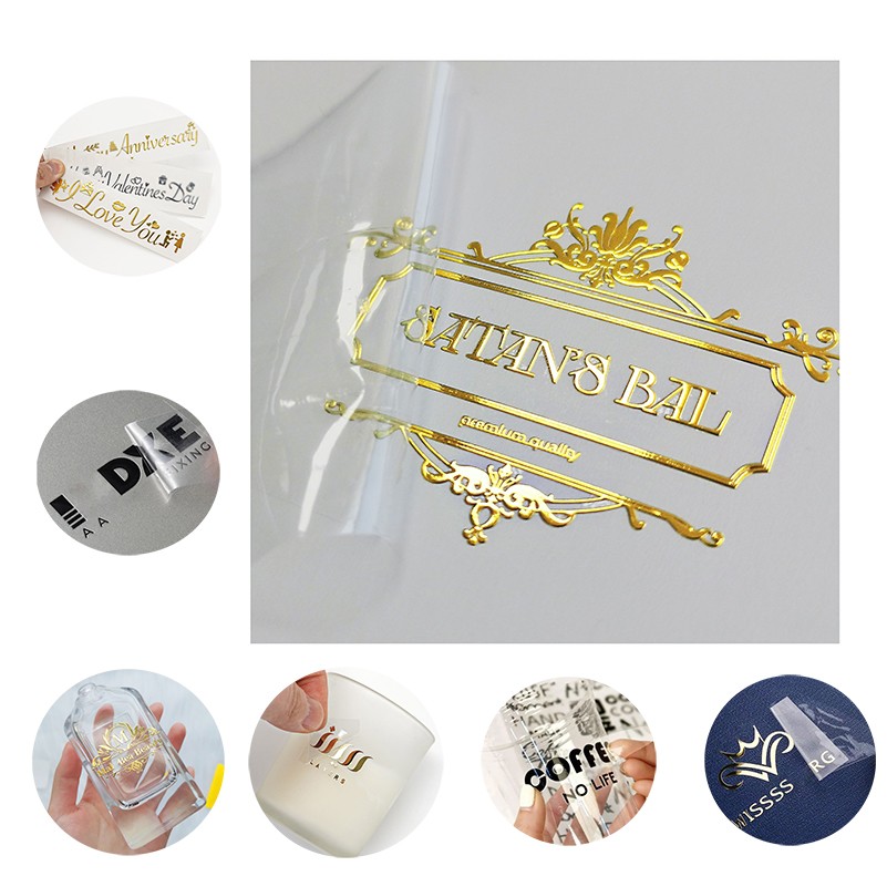Vinyl Waterproof Car Cup Glass Printing Gold Cold Labels Wrap Paper Foil Rub Uv Transfer Sticker 2
