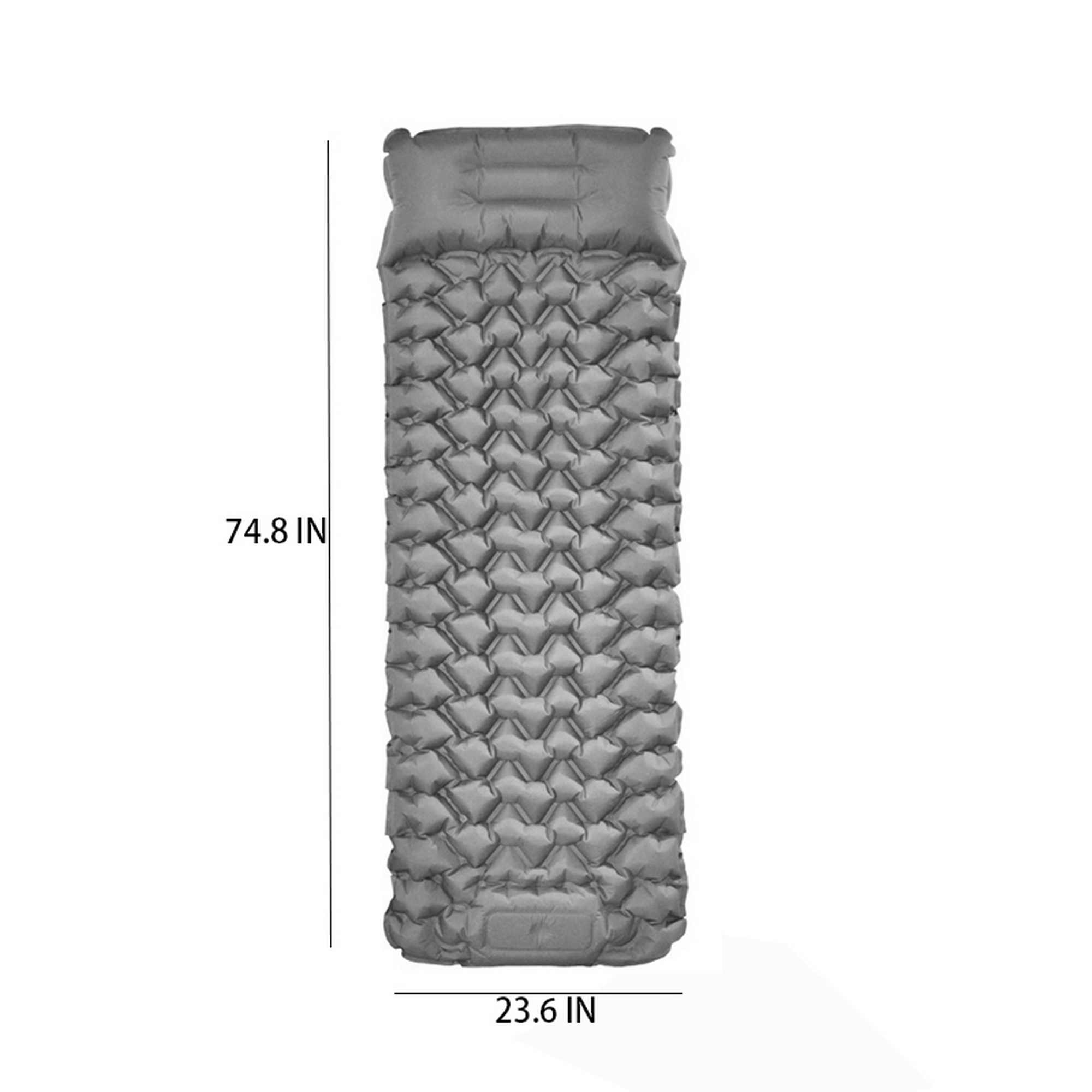 Outdoor Ultralight Foldable Portable Tent Nap Inflatable Floor Mat 3