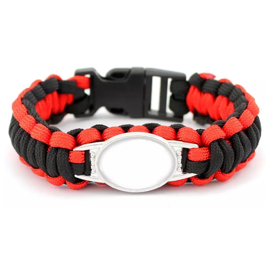 Breast Cancer Paracord Survival Bracelet 15