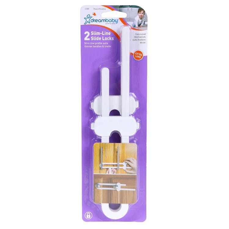 Cabinet Sliding Locks - 2 Packs 2
