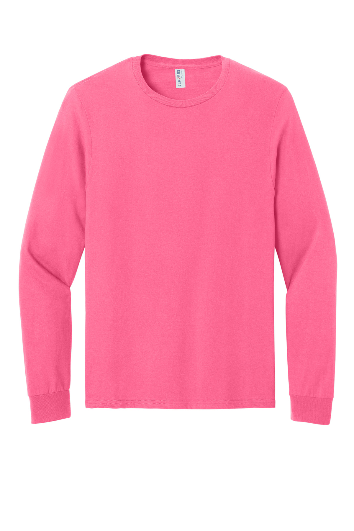 Jerzees Classics Unisex Cotton Long Sleeve T-Shirt 363L 80