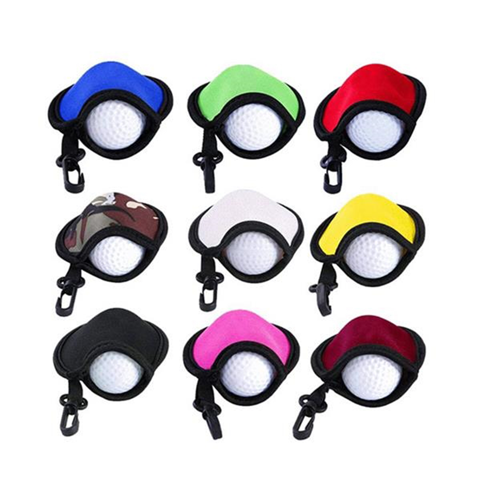 Portable Golf Ball Washer Cleaner Pouch 2