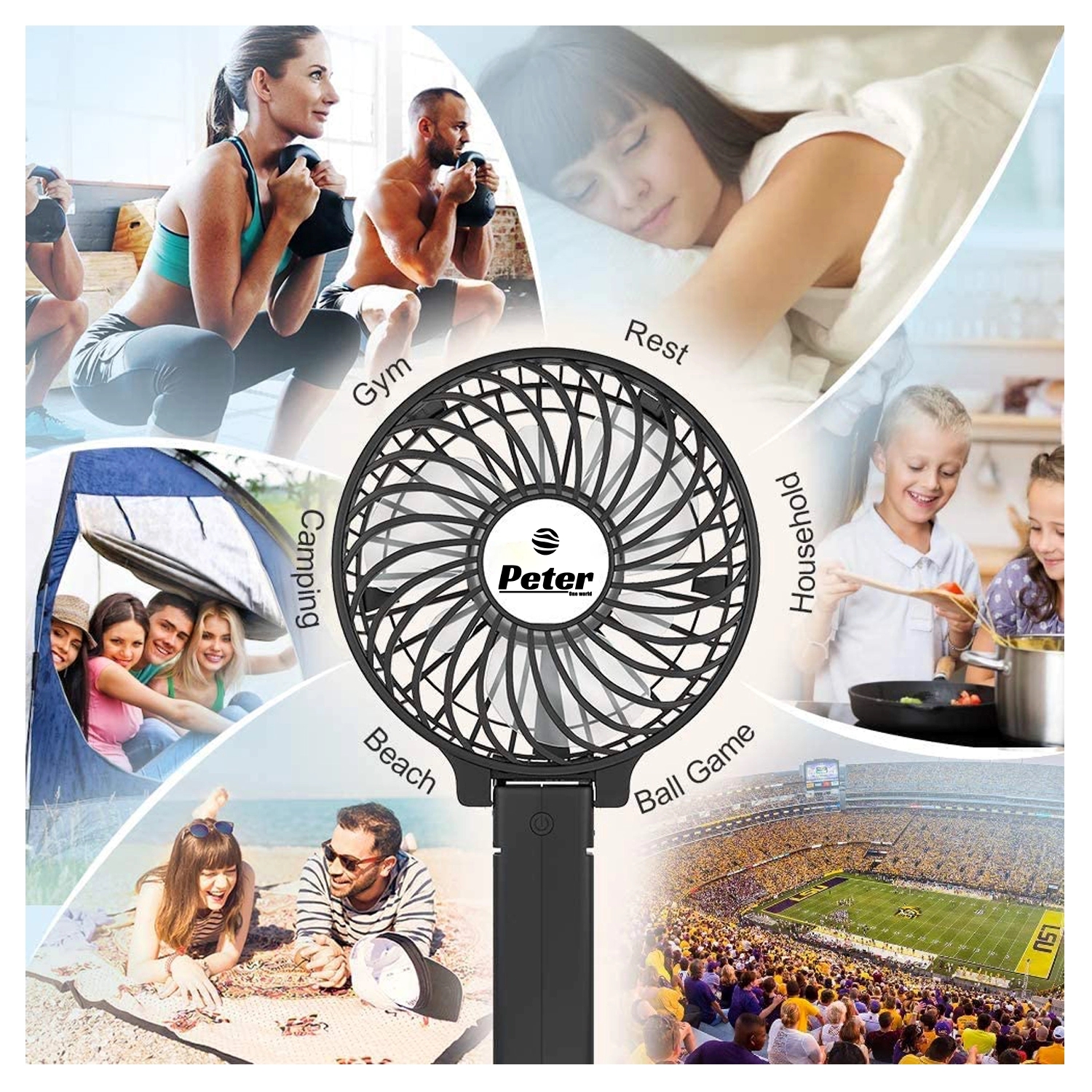 Mini Handheld USB Fan 3