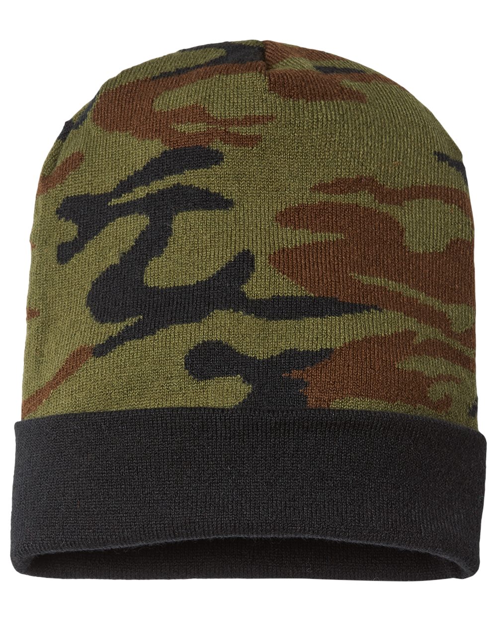 USA-Made Camo Cuffed Beanie - RKC12 2