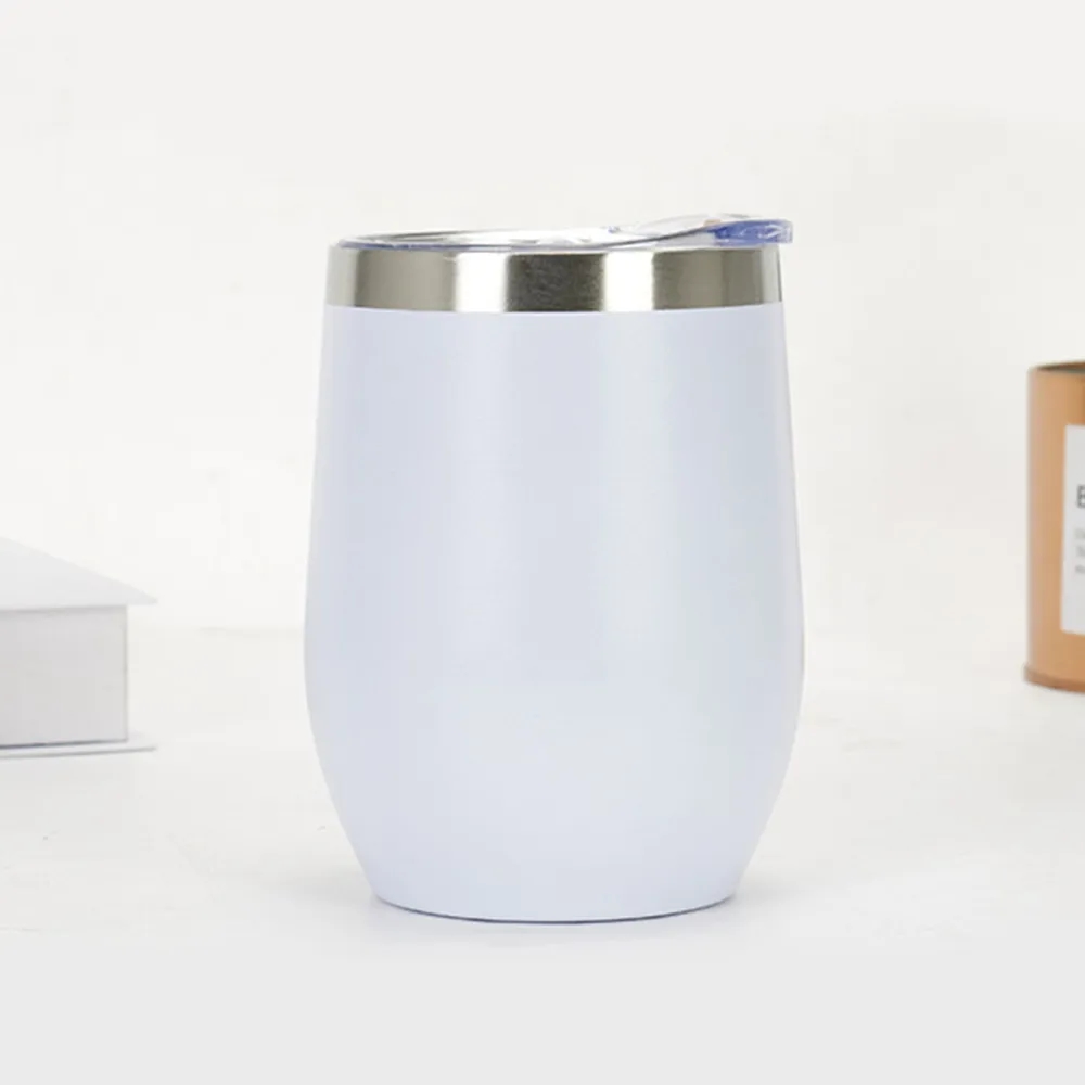 Stainless Steel Wine Tumbler with Lid Insulated Travel Mug 16
