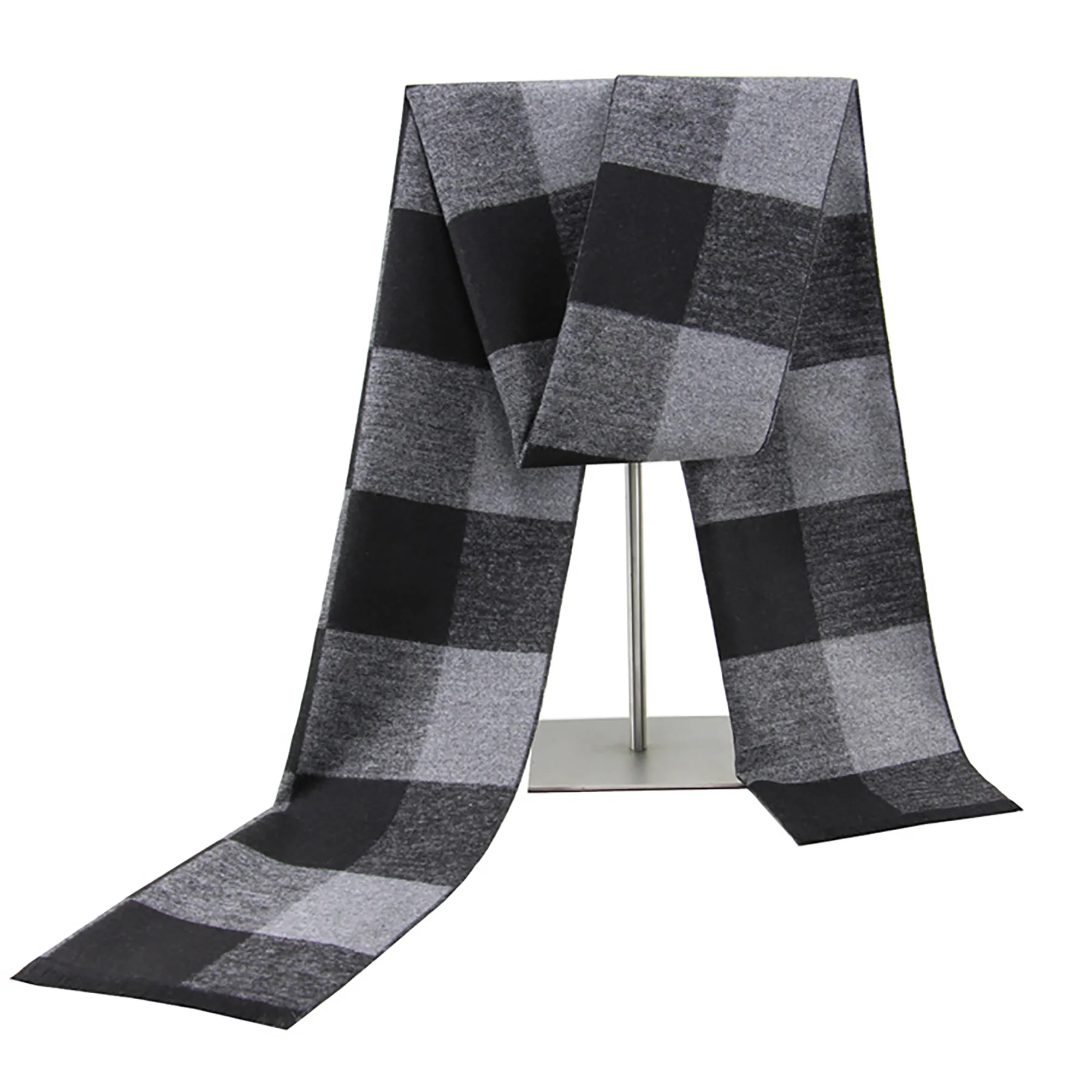 Plaid Warm Scarf MOQ 100PCS 2