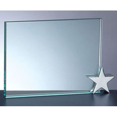 ACHIEVEMENT AWARD W/CHROME STAR HOLDER (6x8) 1