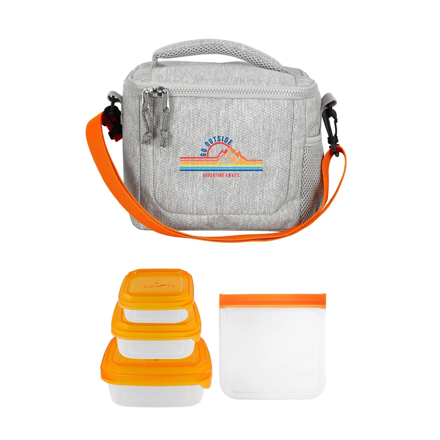 Adventure Cooler Portion Control & Sandwich Set 16